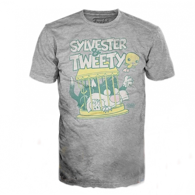 .(SÓ t-shirt) Looney Tunes Sylvester & Tweety - T-Shirt S